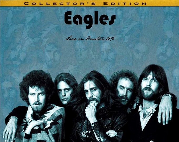 The Eagles " Live Houston 1976 " dvd/Only For Collectors Quality 8/10