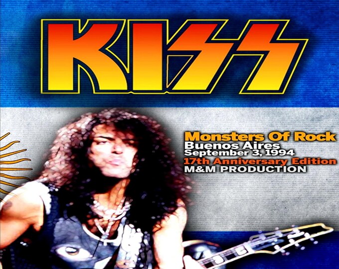 Kiss " Live Argentina 1994 " 2 dvds