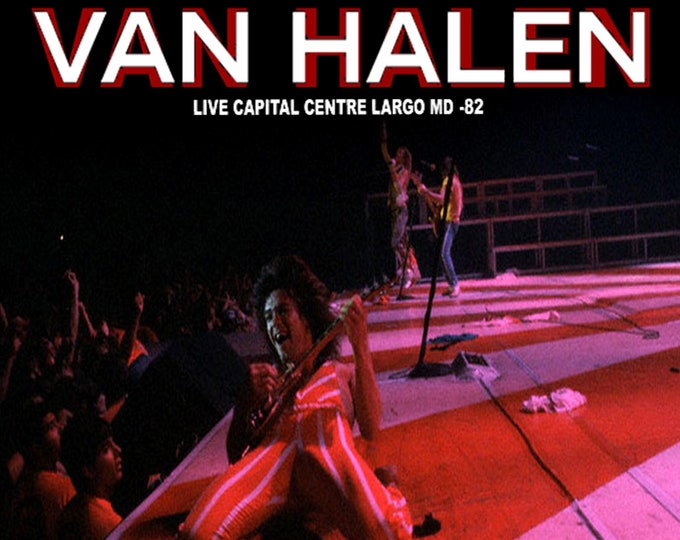 Van Halen " LIVE IN LARGO 1982 " dvd/Only For Collectors Quality 8/10