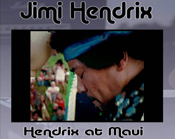 Jimi Hendrix " Live Maui Hawaii 1970 " dvd