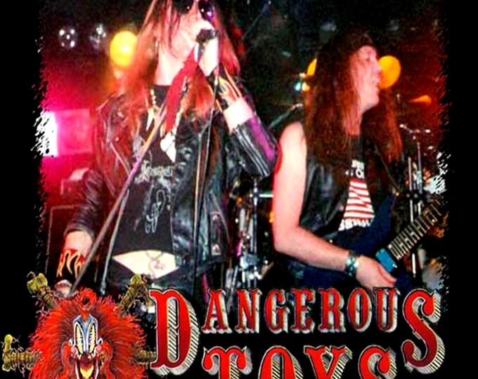 Dangerous Toys " Visual Metalogy 1990 - '92 " dvd/Only For Collectors Quality 8/10