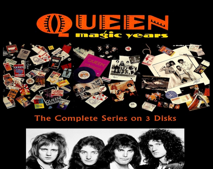 Queen " The Magic Years Vol I, II & III " The Definitive Version/ 3 dvds