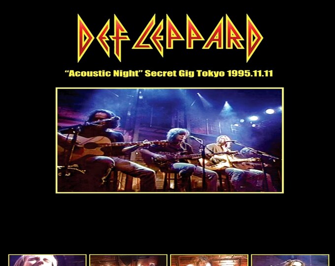 Def Leppard " Acoustic Night in Japan 1995 " dvd