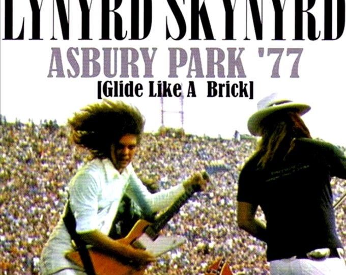 Lynyrd Skynyrd " Live Asbury Park 1977 " Color Version dvd/ READ DESCRIPTION!!!!!!!!!