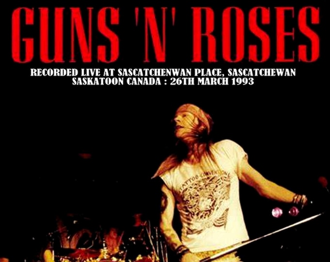 Guns N' Roses " Live Skin N' Bones Tour 1993 " dvd/Only For Collectors Quality 8/10