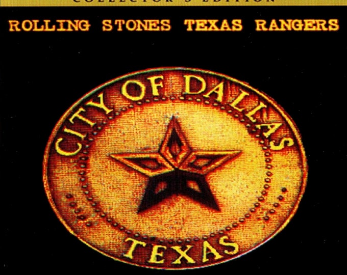 Rolling Stones " Texas Rangers 1989 " 2 dvds/ Only For Collectors Quality 8/10