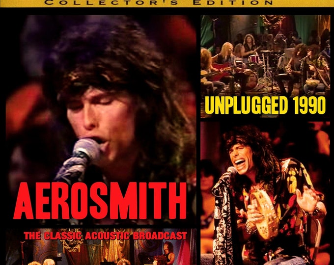 Aerosmith " UNPLUGGED & UNCUT 1990 " dvd