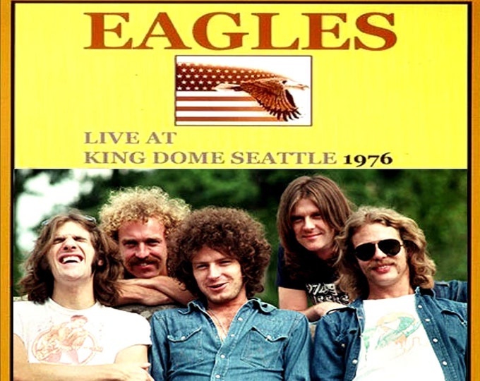 The Eagles " Live Seattle 1976 " dvd/Only For Collectors Quality 8/10