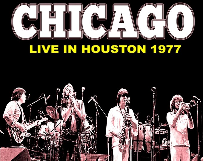 Chicago " Live Houston 1977 " dvd/Only For Collectors/Quality 8/10