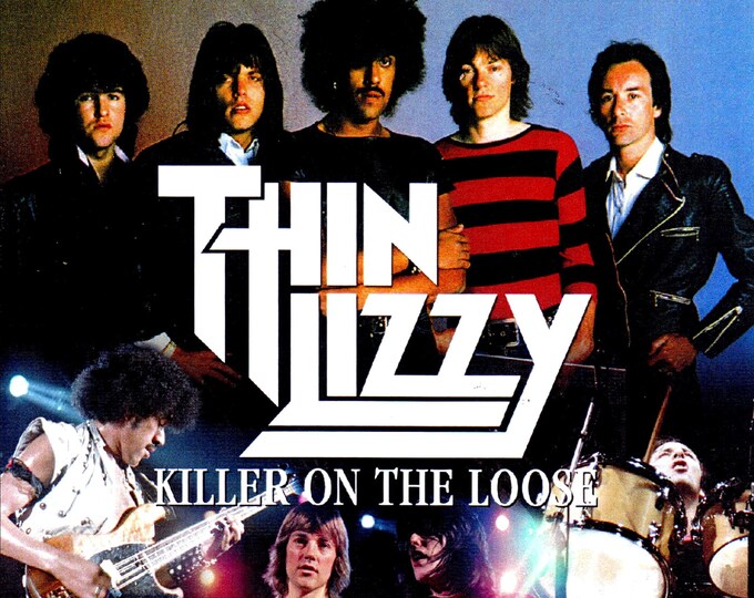 Thin Lizzy " Live Renegade Tour 1982 " dvd/Only For Collectors Quality 7.5/10