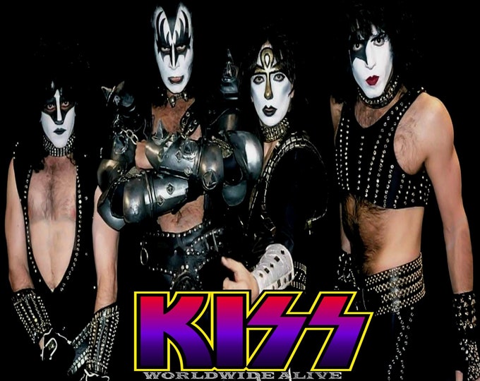 Kiss " Alive Worldwide Tour in Toledo 1997 " dvd