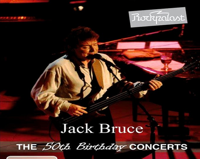 Jack Bruce " Rockpalast: The 50th Birthday Concert " 2 dvds