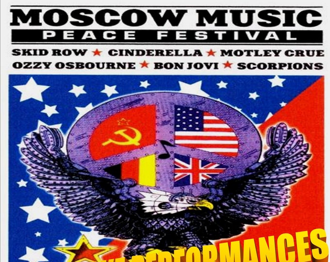 Moscow Peace Festival " THE OUTAKE PERFORMANCES '89 " dvd