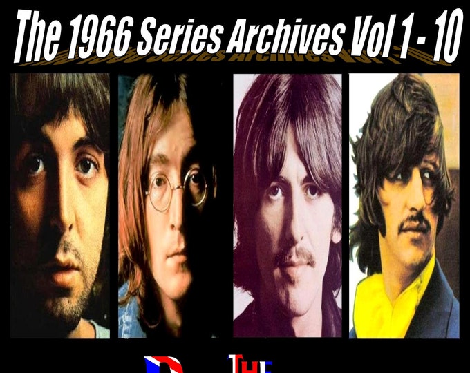 The Beatles " The 1966 Series Archives Vol 1 - 10 " 11 dvds