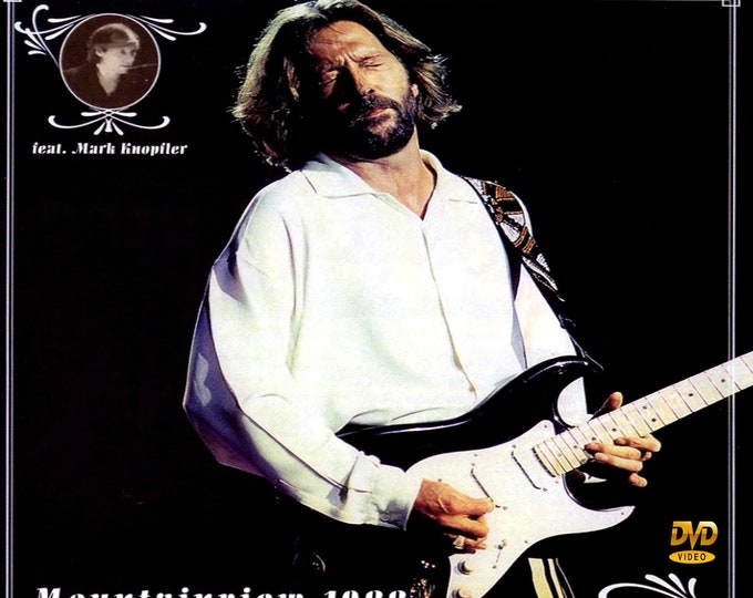 Eric Clapton " Live Mountain View 1988 with Mark Knopfler " 2 dvds