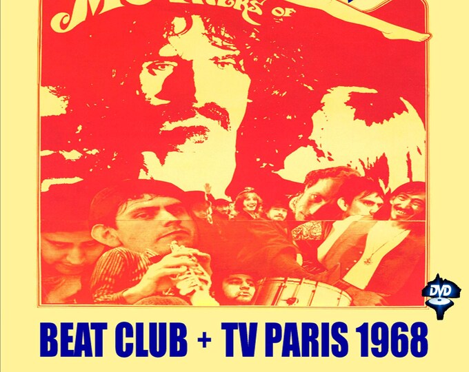 Frank Zappa " Live Archive 1968 " dvd
