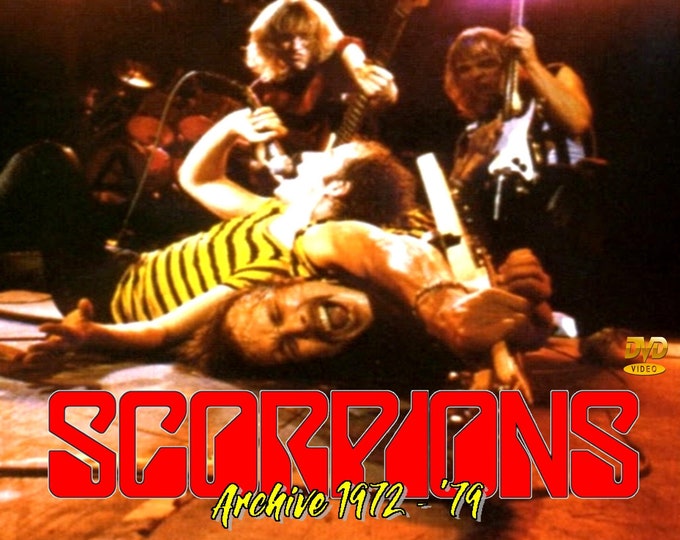 Scorpions " Archive 1972 - 1979 " dvd