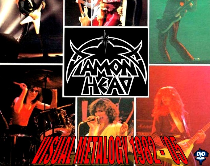 Diamond Head " Visual Metalogy 1982 - 2005 " dvd/Only For Collectors Quality 8/10
