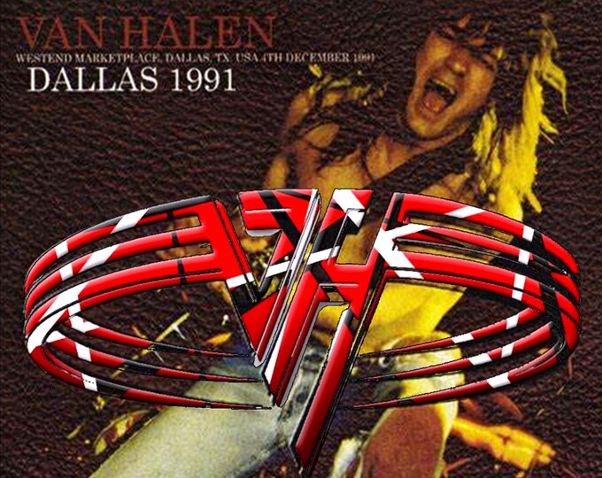 Van Halen " Live Dallas 1991 " dvd/Only For Collectors Quality 8/10