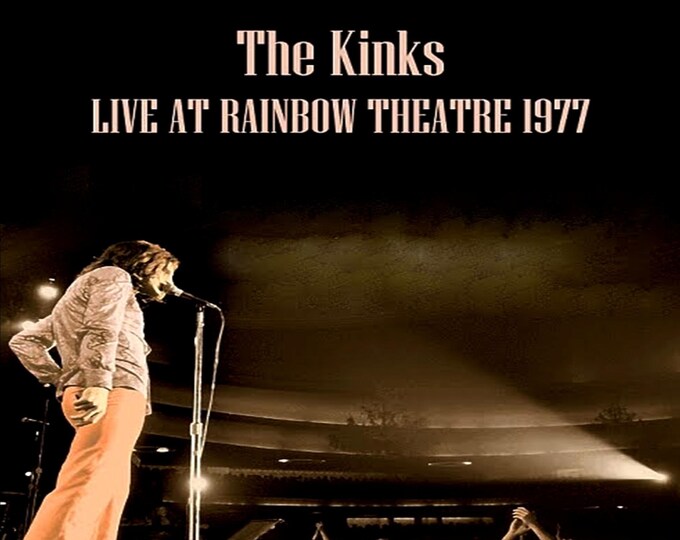 The Kinks " Live At The Rainbow 1977 " dvd