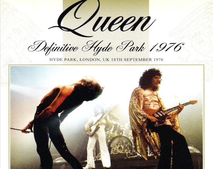 Queen " Live Hyde Park 1976 " dvd/Only For Collectors Quality 8/10