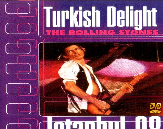 The Rolling Stones " Live Turkey 1998 " dvd/ Only For Collectors Quality 7/10