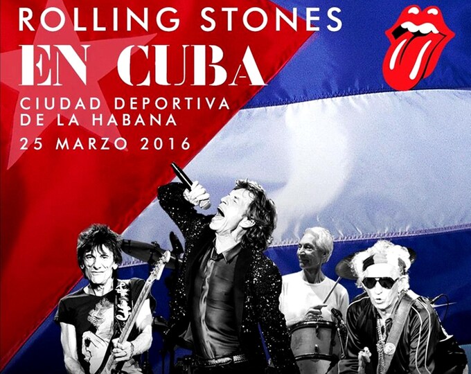 The Rolling Stones " Live in Cuba 2016 " dvd