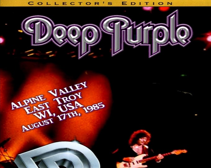 Deep Purple " Alpine Valley 1985 " dvd