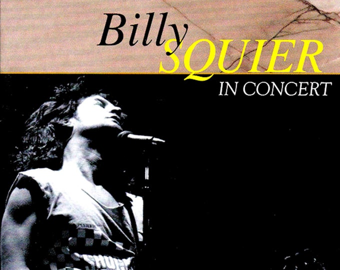 Billy Squier " LIVE IN DETROIT '83 " dvd