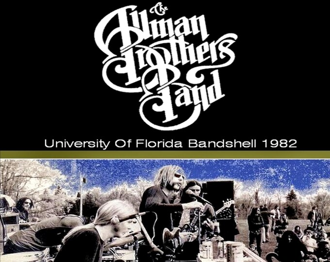 The Allman Brothers Band " Live In Concert 1982 " dvd