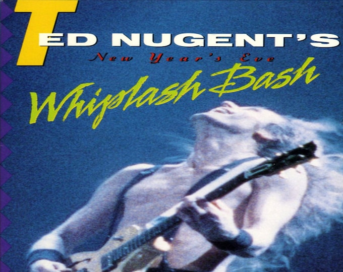 Ted Nugent " WHIPLASH BASH 1987 " dvd