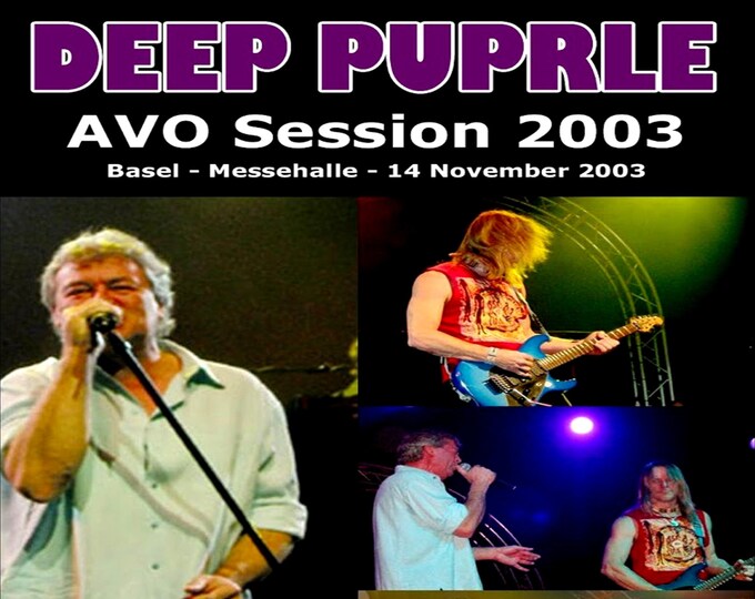 Deep Purple " Live AVO Session 2003 " dvd
