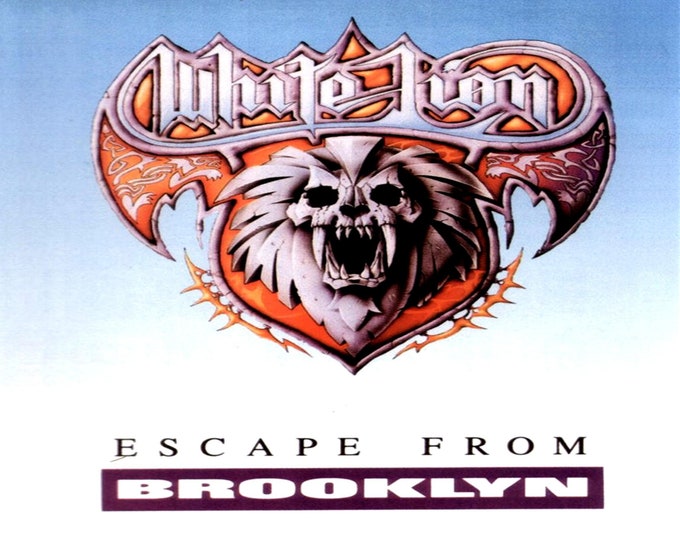 White Lion " ESCAPE FROM BROOKLYN " dvd