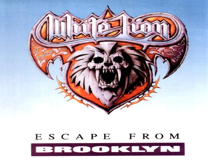 White Lion " ESCAPE FROM BROOKLYN " dvd