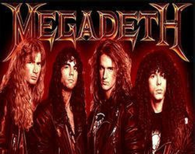 Megadeth " LIVE IN CHILE '95 " dvd