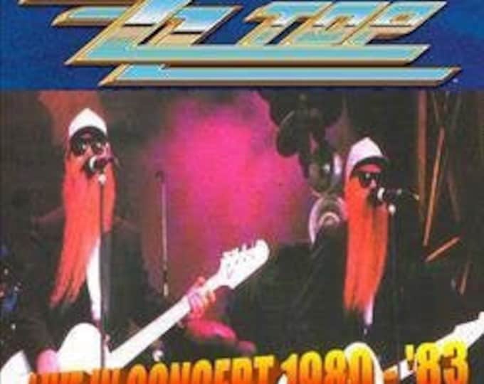 ZZ Top " LIVE in CONCERT 1980 - '83 " dvd