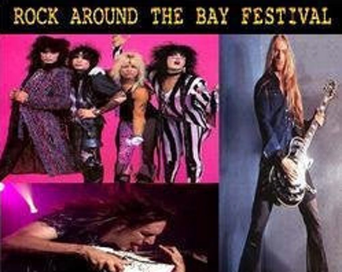 Bay Rock Fest '97 " Motley/Vai/Zakk Wylde " dvd