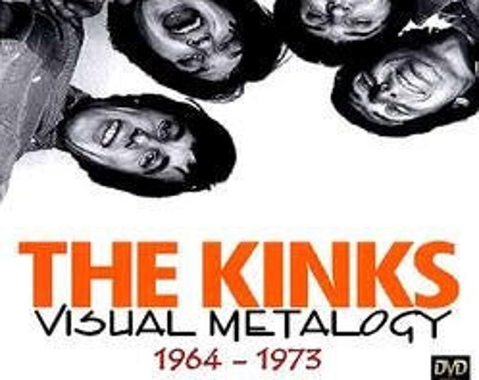 The Kinks " VISUAL METALOGY 1964 - '73 " 2 dvds