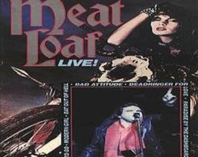 Meat Loaf " BAD ATTITUDE TOUR 1985 " dvd