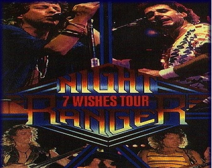 Night Ranger " 7 WISHES TOUR 1985 " dvd