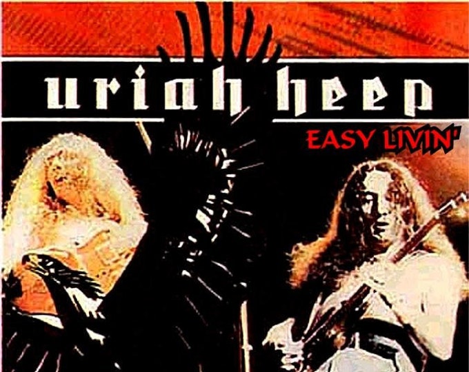 Uriah Heep " EASY LIVIN' " dvd
