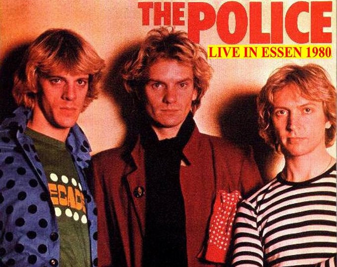 The Police " LIVE IN ESSEN 1980 " dvd