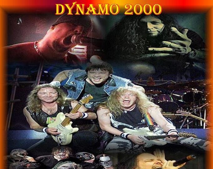 Dynamo Fest 2000 " Testament, Maiden, Slipknot, Korn & Suicidal " dvd/Only For Collectors Quality 8/10