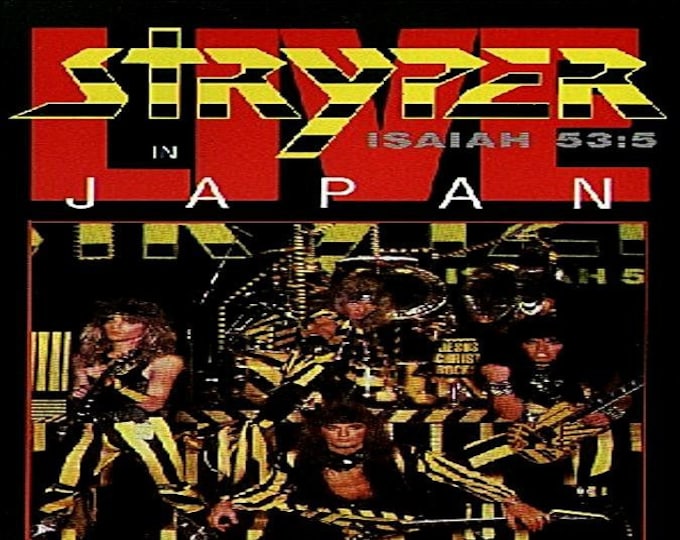 Stryper " ALIVE IN JAPAN '85 " dvd