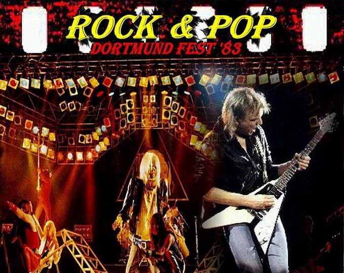 Dortmund Rock & Pop Fest 1983 " MAIDEN/MICHAEL SCHENKER " dvd