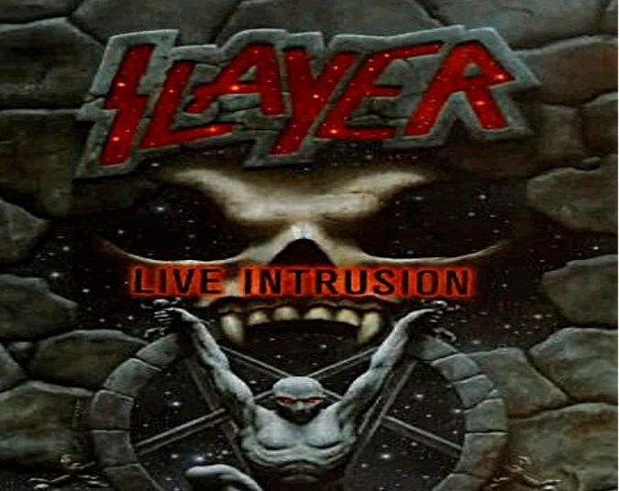 Slayer " LIVE INTRUSION '95 " dvd