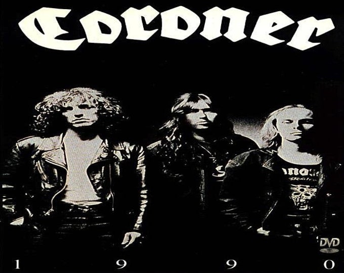 Coroner " No More Color Tour 1990 " dvd