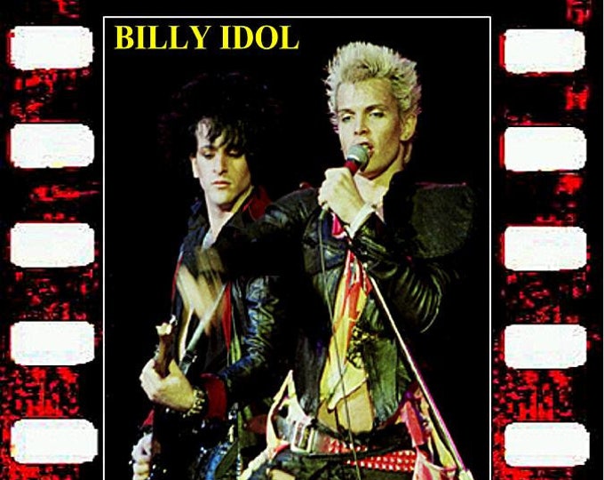 Billy Idol " LIVE IN CONCERT 1983 - '00 " dvd