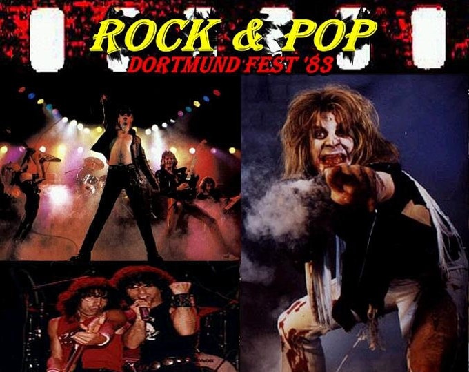 Dortmund Rock & Pop Fest 1983 " JUDAS/OZZY/KROKUS " dvd