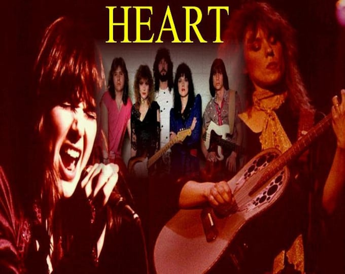 Heart " LIVE IN CONCERT 1976 & More " 2 dvds